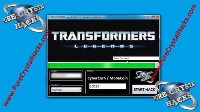 TRANSFORMERS Legends Hack Tool [Jailbreak, Root NOT Required] MobaCoin_CyberCash
