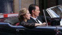 Matthew McConaughey and Scarlett Johansson Film Fashion Ad in New York