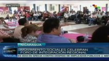 Celebra Nicaragua triunfo sandinista con foro de movimientos civiles