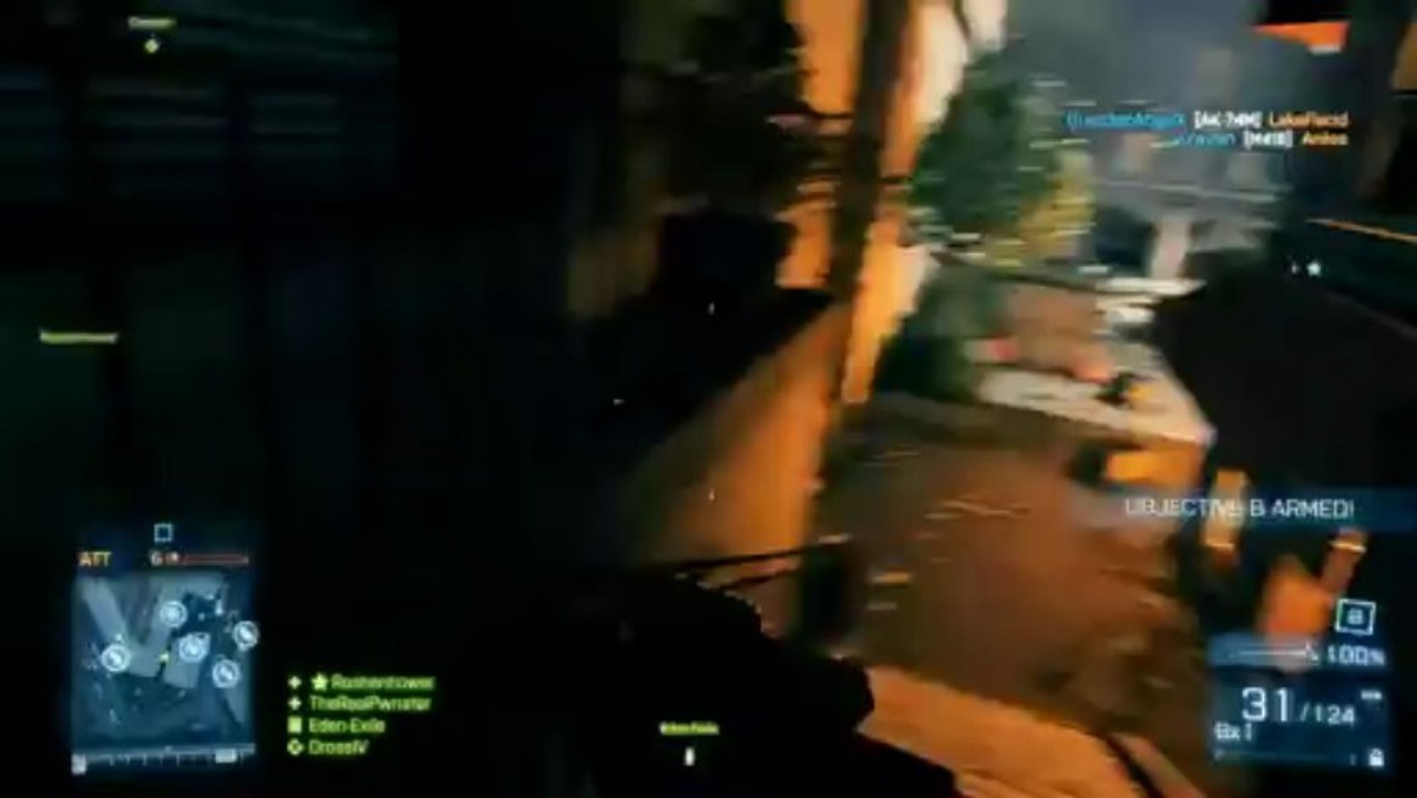 Battlefield 3 M416 Gameplay-  "Youre InSeine"  (BF3 Gameplay/ Commentary)