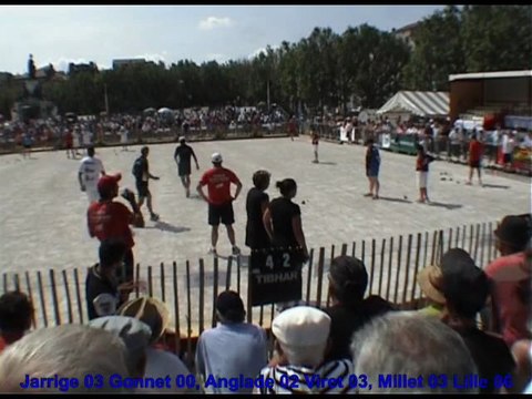 Finales 1D, F1 et 2D, Championnat de France Doubles, Sport-Boules, Le Puy en Velay 2013