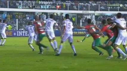 Santos 4 vs 1 Portuguesa - 1o Tempo