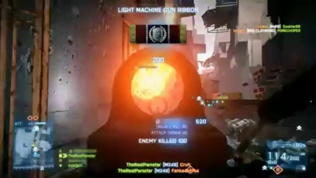 Battlefield 3 M249 Gameplay- AGGRESSIVE ATTACKING Aggrusher (BF3 Gameplay/Commentary)