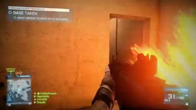 Battlefield 3 Grand Bazaar Gameplay - Rushing Beast (BF3 PC Rush Gameplay/Commentary)