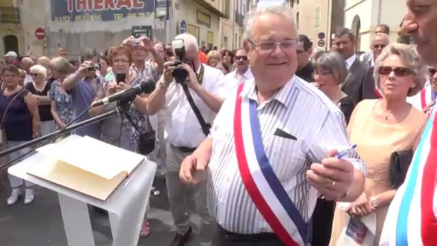 Cérémonies Fête Nationale et les 10 ans du jumelage Bessan-Remich