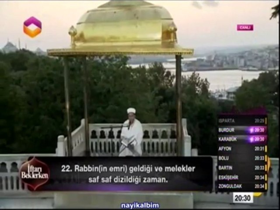Sefa Taşkesenlioğlu Fecir Ramazan 2013