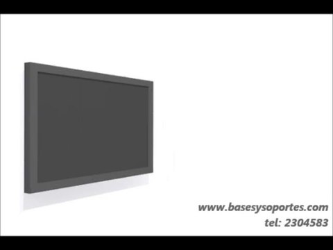 Soportes para televisor Driwall pared y madera