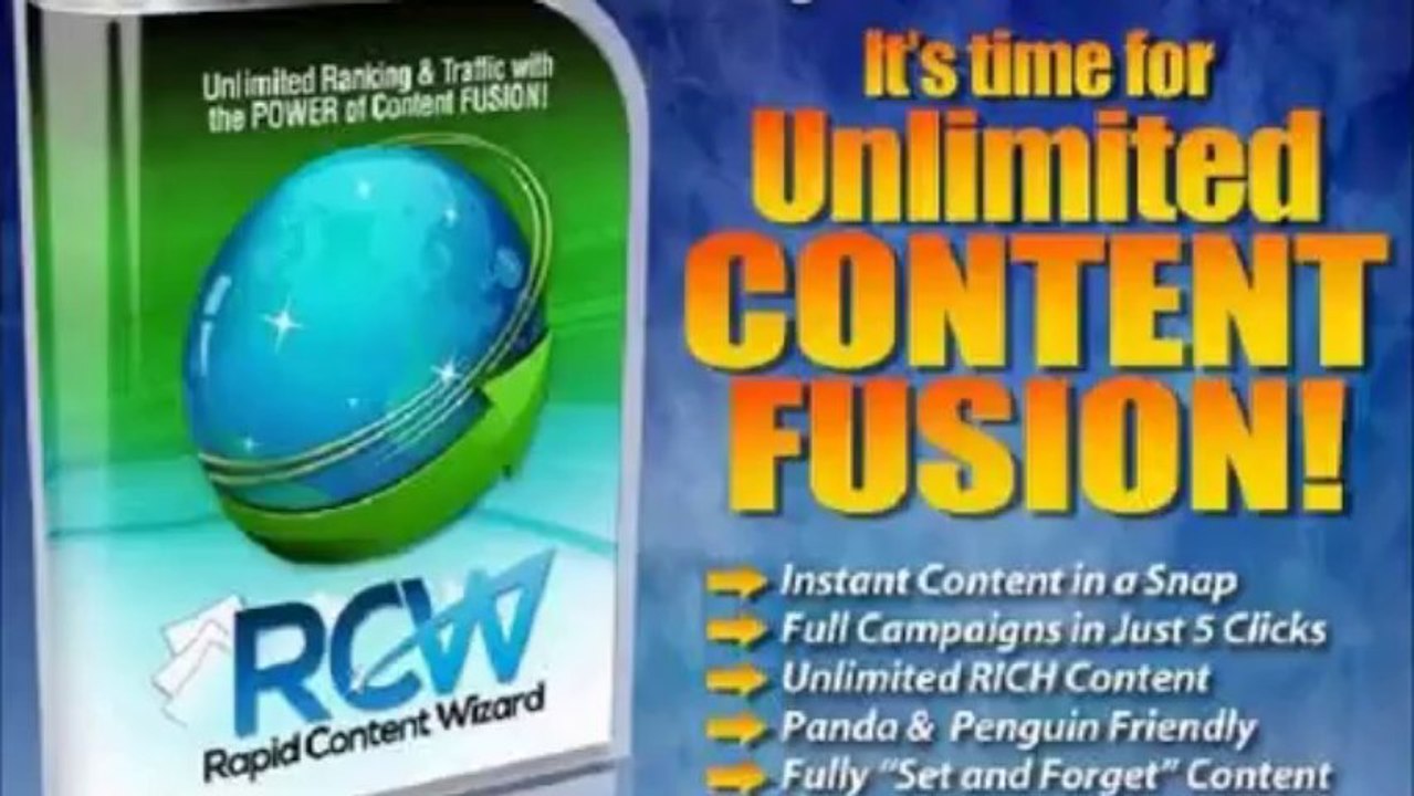 Sean Donahue Rapid Content Wizard Review + Bonuses | content creation agency