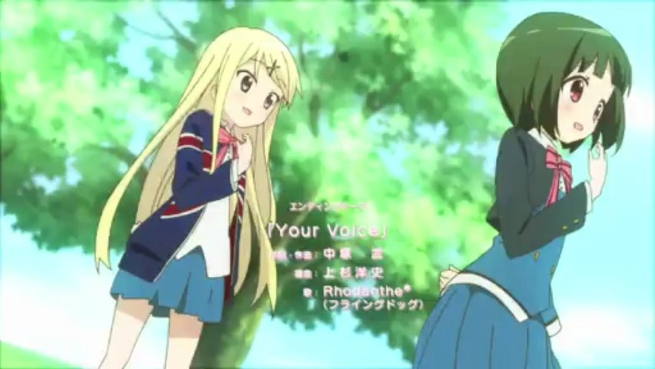 きんいろ モザイク Your Voice Rhodanthe Video Dailymotion