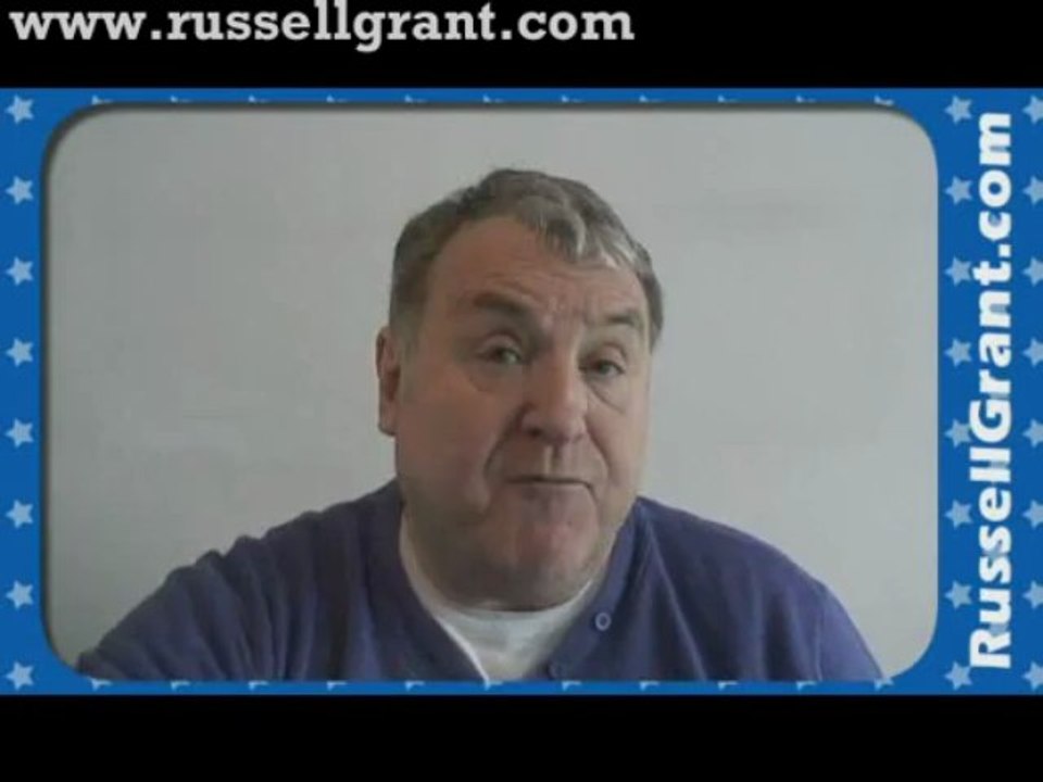 Russell Grant Video Horoscope Aquarius July Tuesday 16th 2013 www.russellgrant.com