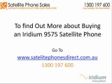 If I text from outside of Australia using my iridium 9575 satellite phone will it get through