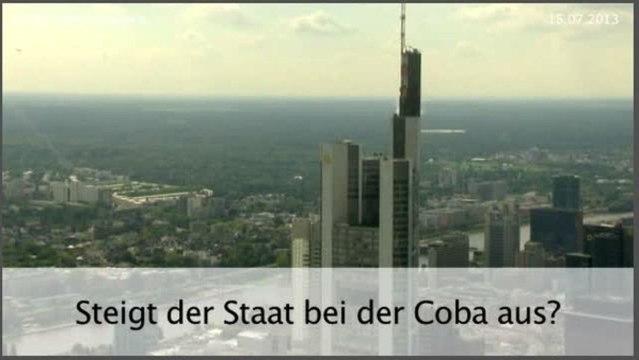 Aktie im Fokus: Gerüchte über Staatsausstieg schicken Coba an die Dax-Spitze