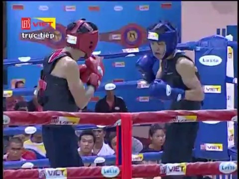 Trận 4: Võ sĩ Phạm Khắc Sinh (BR Vũng Tàu) - Võ sĩ Phạm Tiến Hải (TPHCM)