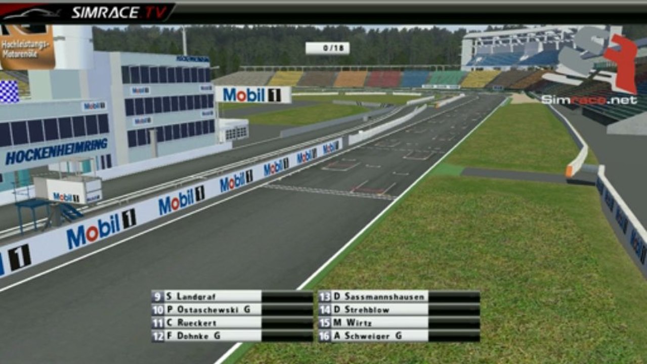 Saisonfinale GSMF Cup - Simrace.net - 15. Lauf in Hockenheim