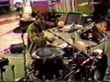 Nirvana Kurt Cobain Playing Drums