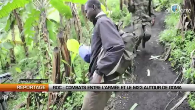 RDC : Combats entre l’armée et le M23 près de Goma