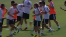 Ancelotti leads first session as Real Madrid's new manager