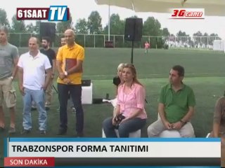 Trabzonspor forma tanıtımı