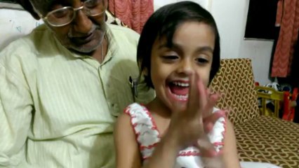 Hiya having icecream at home