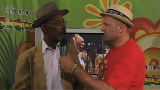 LINTON KWESI JOHNSON interview @ Rototom Sunsplash 2011