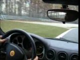 Ferrari 360 Modena chasing a F50 Monza
