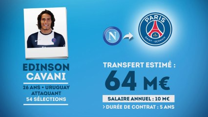 Officiel : le PSG casse sa tirelire pour Cavani !