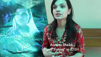 Josh & Aamina Sheikh BTS 🎬