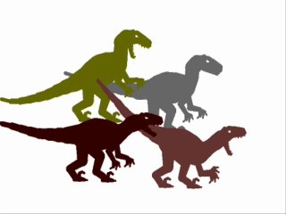 PDFC - Velociraptor vs Pachycephalosaurus