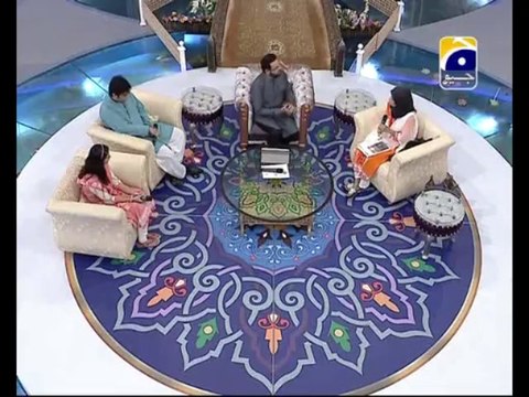 6th Iftar Iftar Aamir Ke sat Part 1 in Amaan Ramazan with Aamir Liaquat 1434h 16-7-2013