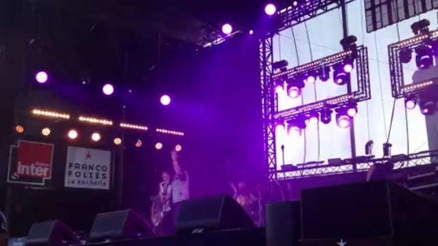 Jeanne cherhal & Benjamin biolay brandt rhapsodie Live @ Francofolies de la Rochelle