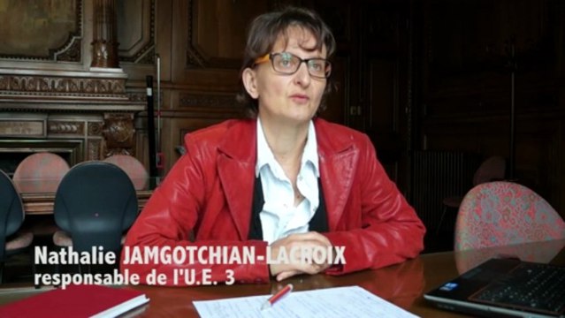 Présentation de l'UE 3 du parcours Formateur en Développement Durable du Master MEEF - Espé d'Aquitaine