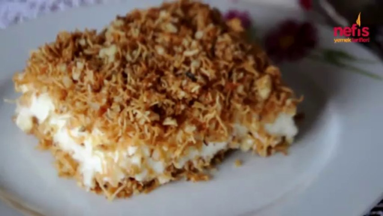Muhallebili Kadayıf Tatlısı - Nefis Yemek Tarifleri