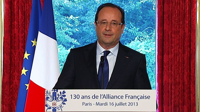 Discours à l'occasion du 130e anniversaire de l'Alliance Française