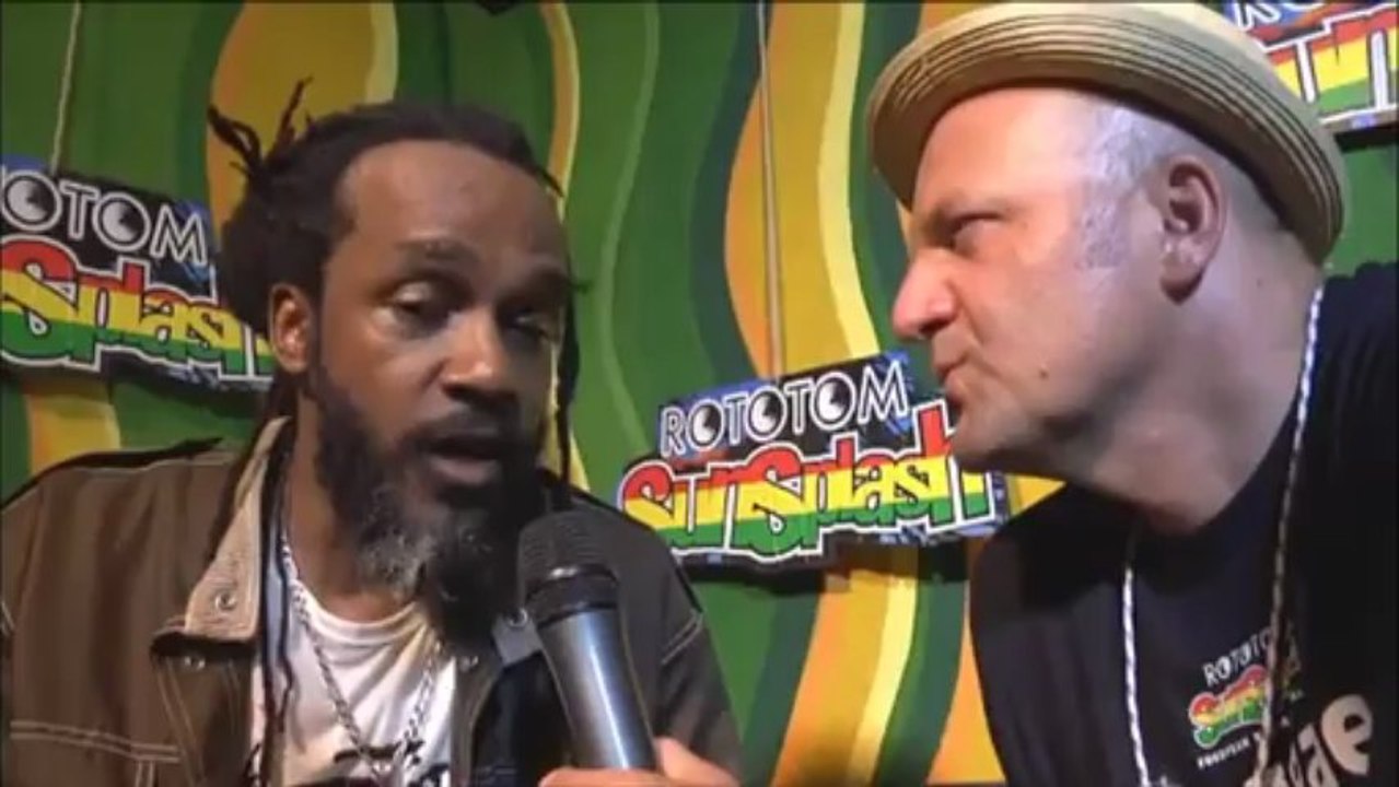 ANDREW TOSH interview @ Rototom Sunsplash 2012