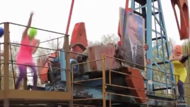 Le nouveau Pussy Riot égratigne le pouvoir russe