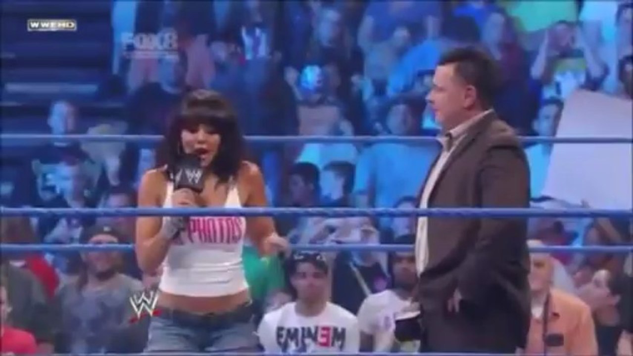 8 KHARMA ATTACKS LAYLA ON SMACKDOWN 5-13-11