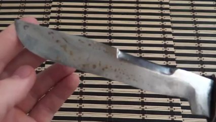 Самодельный кованный нож