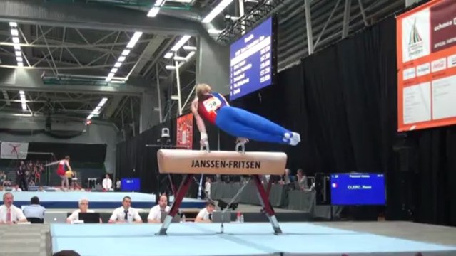 FFGYM - Rémi Clerc, FOJE 2013, Arçons