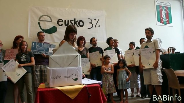 Euskal Moneta distribue les premières dotations aux associations