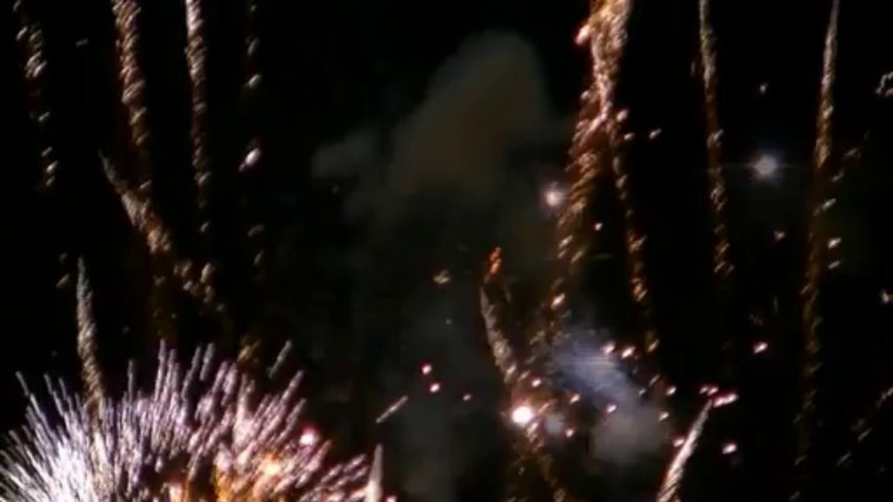 Feux d'artifice du 14 juillet 2013 - Gueugnon