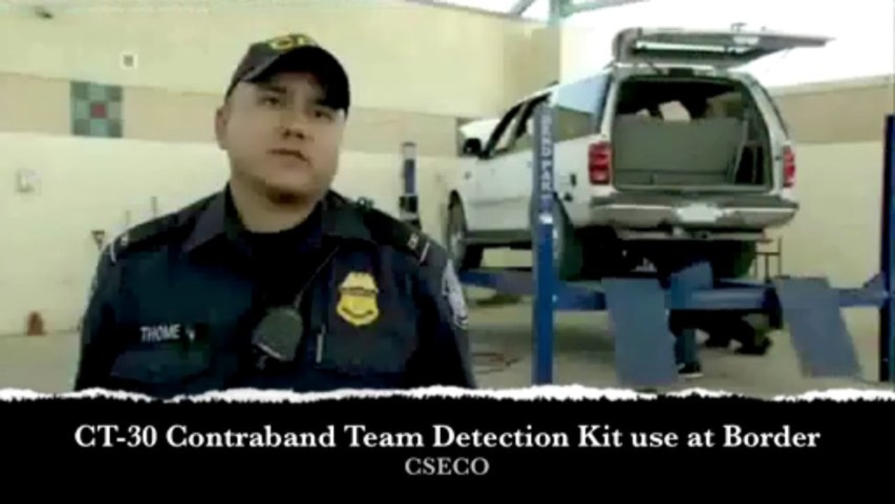 CT30 Contraband Team Detection Kit in Use at Border