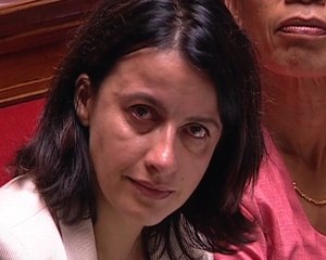 下载视频: Cécile Duflot au bord des larmes à l'Assemblée