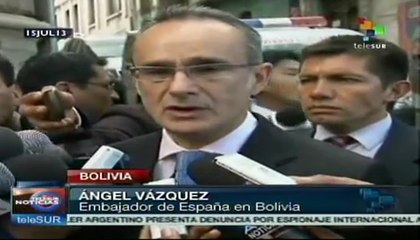 España ofrece disculpas a Bolivia por incidente aéreo con pdte. Evo