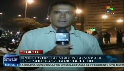 Protestas en favor de Mursi persisten en El Cairo