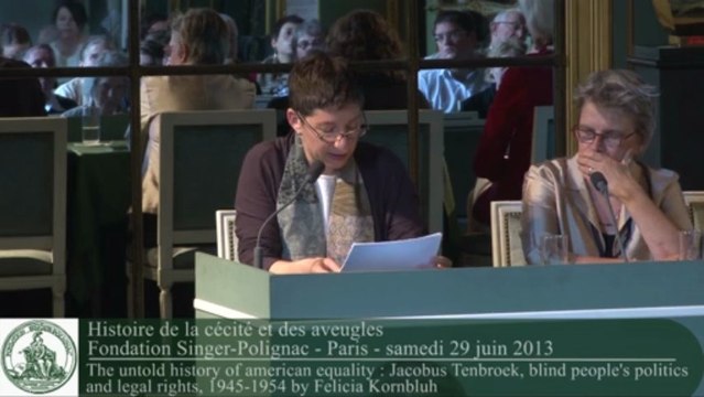 Histoire de la cécité et des aveugles - Felicia Kornbluh