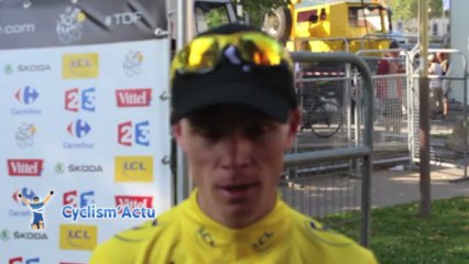 Tour de France 2013 -Chris Froome : "Alberto allait un peu trop vite"
