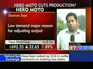 Hero MotoCorp Cuts Production at Gurgaon Plant