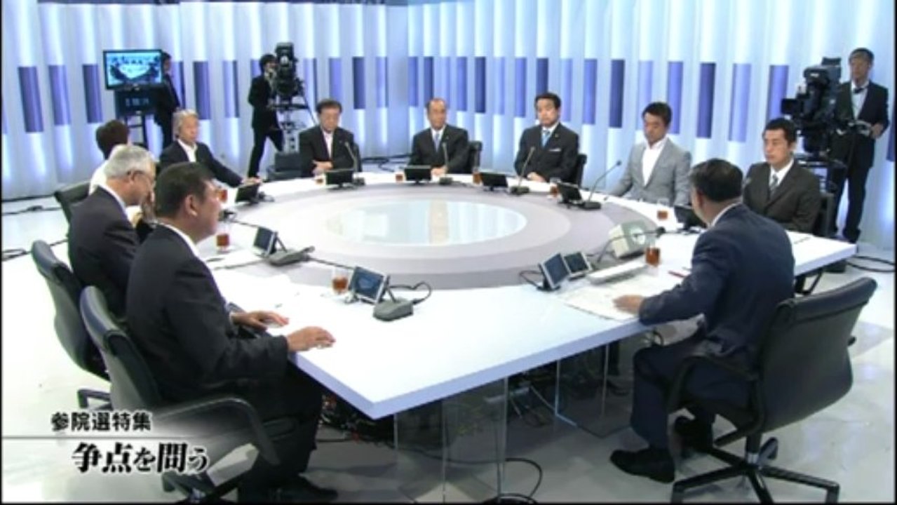 橋下徹 - (20130714) 国会議員は経理部的な発想から脱却を！