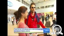 Sebastian Rulli entrevistado en el Aeropuerto de Miami ,y hablo de los PJ