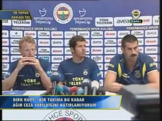 Descargar video: Volkan Demirel, Emre Belözoğlu ve Dirk Kuyt'ın Basın Toplantısı - Topuk Yaylası